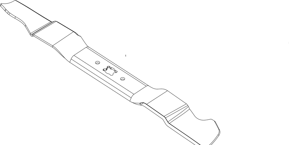 Blade Diagram and Parts List for SC300HW (12ABB2M5709)(2017) Cub Cadet Lawn Mower